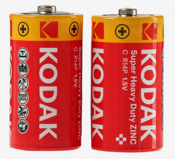 Батарейка Kodak R14 Extra sh 2/24/144