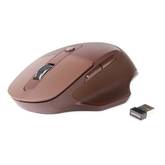 Мышь беспроводная SmartBuy SBM-615AG-L Leather (1АА в комп.)