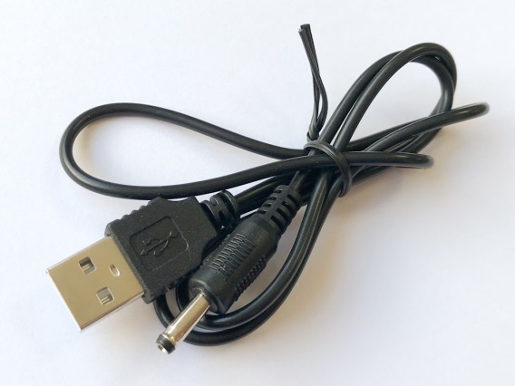 Кабель питания USB - штекер 3,5 1м