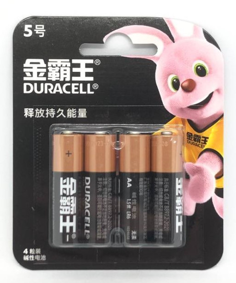 Батарейка Duracell LR6 BL 4/48/288 (КИТАЙ)