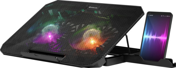 Подставка-вентилятор для ноутбука NS-510 15.6", 2USB, 2 вентил., Defender 29510