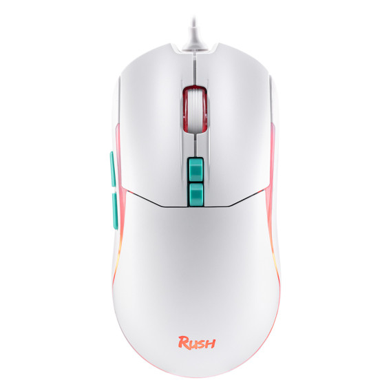 Мышь проводная SmartBuy SBM-752G-W USB, игровая, белая
