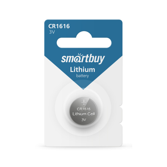 Батарейка SmartBuy CR 1616 BL 1/12