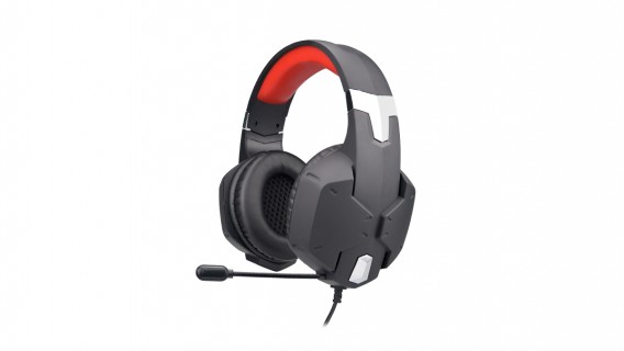 Гарнитура Ritmix RH-566М Gaming Black-red черно-крас(полноразм./3,5*2/L=1,8м)