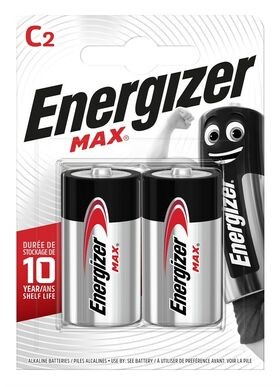 Батарейка Energizer LR14 Max BL 2/12