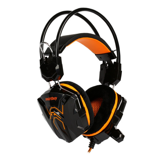 Гарнитура SmartBuy Snake черно-оранж. SBHG-1100 (полноразм./3,5*2+USB/L=2,2м)