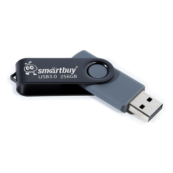 Флэш-диск SmartBuy 256GB USB 3.0/3.1 Twist черный