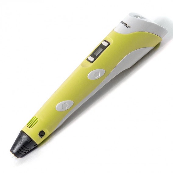 3D ручка Myriwell RP100B желтая (PLA\ABS) 3 нити в компл.