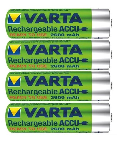 Аккумулятор Varta R6 2600mAh Ni-Mh BL 4/40 предзаряженный