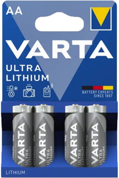 Батарейка Varta FR6 Ultra Lithium BL 4/40 (литий!)