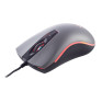 Мышь проводная SmartBuy SBM-713G-G USB, игровая, черно-серая металл