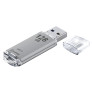 Флэш-диск SmartBuy 128GB USB 3.0/3.1 V-Cut серебристый