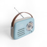 Радиоприемник БЗРП Fresh РП-338 (FM,BT,USB,AUX, акб.1500mA) голубой
