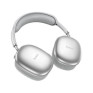 Гарнитура Bluetooth Hoco W35 Air (полноразм., microSD, 400mAh, 45h) серебро