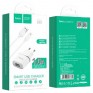 Адаптер сетевой с кабелем USB - lightning 1A Hoco C11