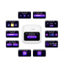 Гарнитура Bluetooth Hoco EQ14 TWS, сенс. дисп. (вакуумные наушники) белая