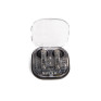 Гарнитура Bluetooth IBomb Dazz TWS (до 5 часов) черная / прозрачная