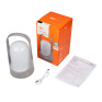 Фонарь Jazzway Accu5-L60 (30w, 60Led, 3600mAh Li18650) кемпинговый серый