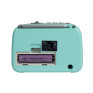 Радиоприемник Ritmix RPR-033 (Fm/BT/USB/microSD/акб.18650) лазурный(14х8х9,5см)