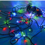 Гирлянда "Нить" 100LED, мульти 4цв., 10м, т-зел.шнур RL-110M Funray