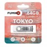 Флэш-диск Fumiko 64GB USB 2.0 Tokyo белый
