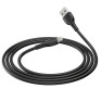 Кабель USB - lightning 1м Borofone BX51  2,4А/12W, ПВХ, черный