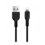Кабель USB - lightning Hoco X13 1м 2А силикон