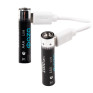 Аккумулятор Li10440 (AAA) 670mAh/1000mWh 1.5V Фаzа (USB - Type-C, индик) BL 2
