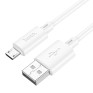 Кабель USB - microUSB Hoco X88 1м 2,4А ПВХ