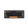 Клавиатура проводная Defender Black Raven GK-417 механ.,63кн.,RGB,USB чер45414
