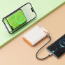 Внешний аккумулятор 10000mAh Borofone BJ69 (in - T/out - T) беспр.заряд, чер