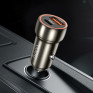 Адаптер автомобильный USB + Type-C 3А QC3.0 18W + PD20W Hoco Z46A