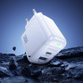 Адаптер сетевой Type-C + USB PD30W / QC3.0 Borofone BAS45A