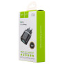 Адаптер сетевой USB 3A/18W QC3.0 Hoco C12Q, черный