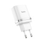 Адаптер сетевой USB 3A/18W QC3.0 Hoco C12Q, белый