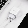 Адаптер сетевой Type-C PD20W QC3.0 Hoco C76A Plus, белый