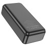 Внешний аккумулятор 30000mAh Hoco J101B QC3.0 (in - T,M/out - 2U,T) черный