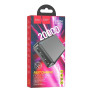 Внешний аккумулятор 20000mAh Hoco J100A (in - T,M/out - 2U) черный