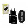 Адаптер сетевой 2*USB 2.4A Hoco C12