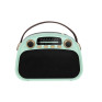 Радиоприемник Ritmix RPR-040 (Fm/BT/USB/microSD/акб.18650) мятн(18,5х13х8,5см)