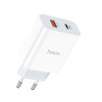 Адаптер сетевой Type-C + USB PD20W / QC3.0 Hoco C97A