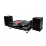 Виниловый проигрыватель Ritmix LP-240 Black wood, 2 колонки