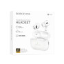 Гарнитура Bluetooth Borofone BW59 TWS, APods Pro2 (вакуумные наушники) белая