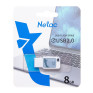 Флэш-диск Netac 8GB USB 2.0 UA31 голубой