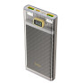 Внешний аккумулятор 10000mAh Hoco J103 (in - T/out - Т,2U) дисплей, серый