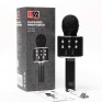 Микрофон со встр.колонкой для караоке (Bluetooth) B52 KM-130B 3Вт 800мАч черный