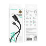 Кабель USB - lightning 1м Borofone BX111  2,4А/12W, ПВХ, черный