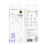 Кабель USB - Type-C 1м Borofone BX111  3А/18W, ПВХ