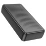 Внешний аккумулятор 20000mAh Borofone BJ55A (in - T,M/out - 2U) черный