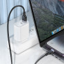 Кабель USB - lightning 1м Hoco X109  2,4А/12W, силикон, черный